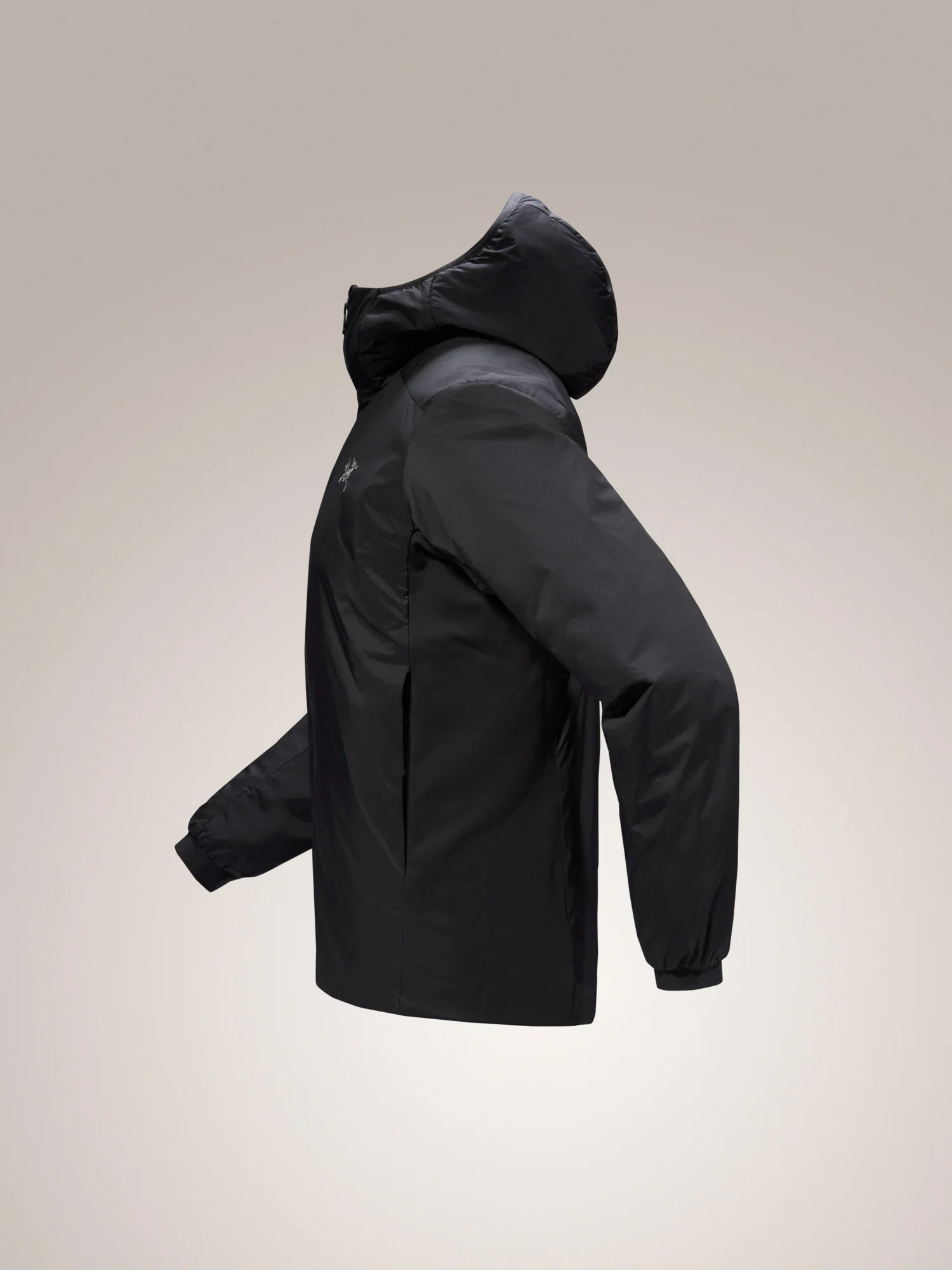 Arcteryx Atom Mens Hooded Jacket - Black - Image 3