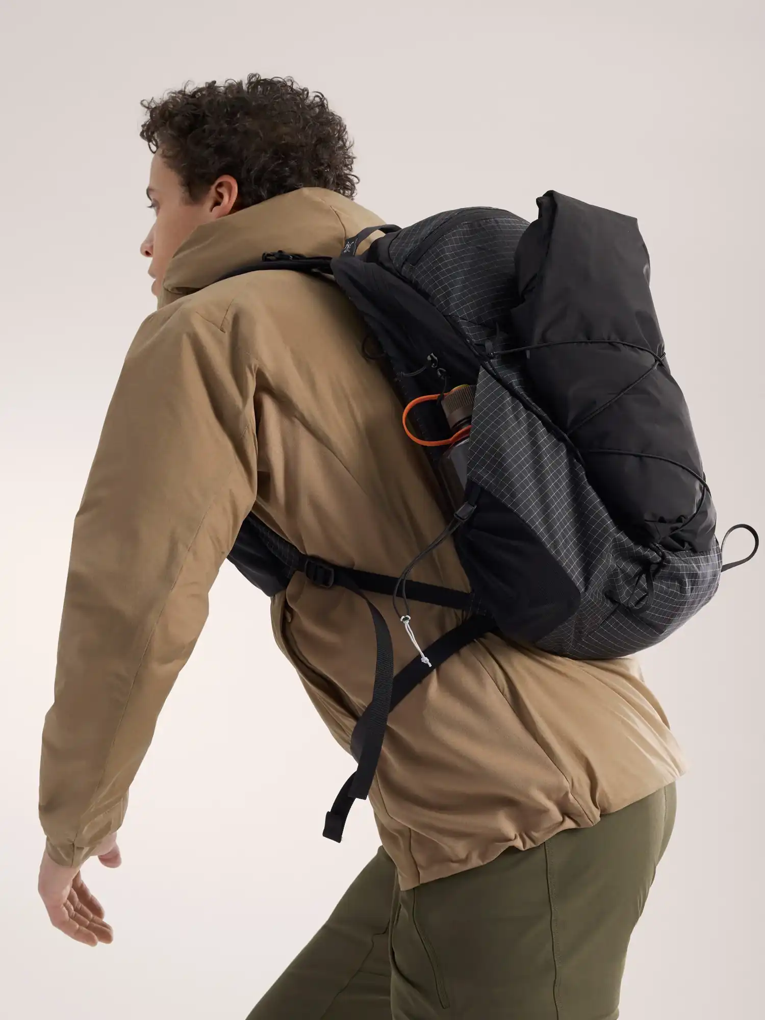 Arcteryx Atom Mens Hooded Jacket - Canvas/Forage - Image 7