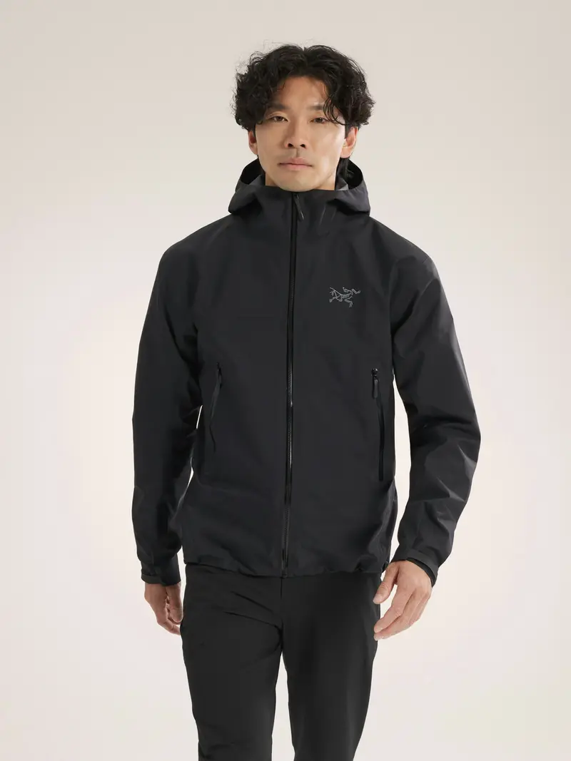 Arcteryx Beta Mens Hooded Jacket - Black