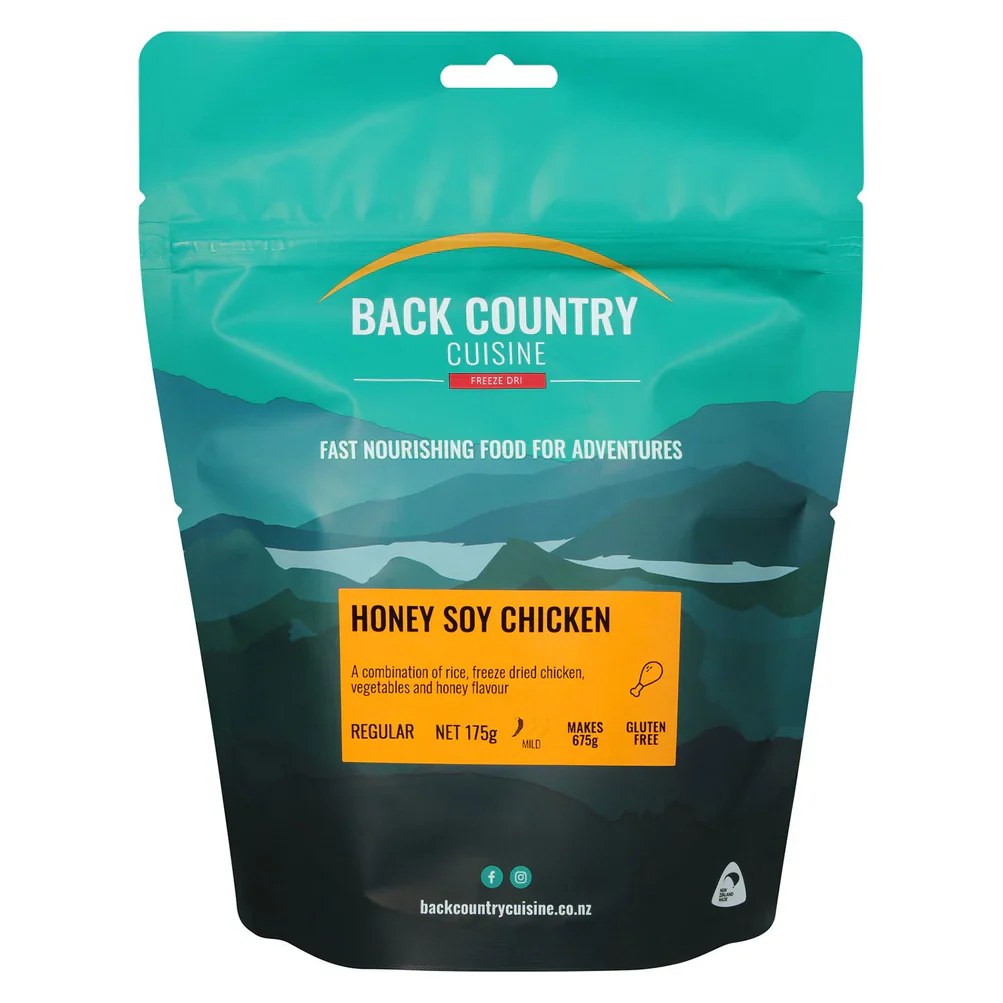 Back Country Cuisine Freeze Dried Food - Honey Soy Chicken