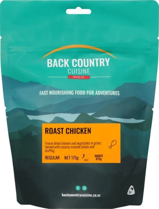 Back Country Cuisine Freeze Dried Food - Roast Chicken - Image 2