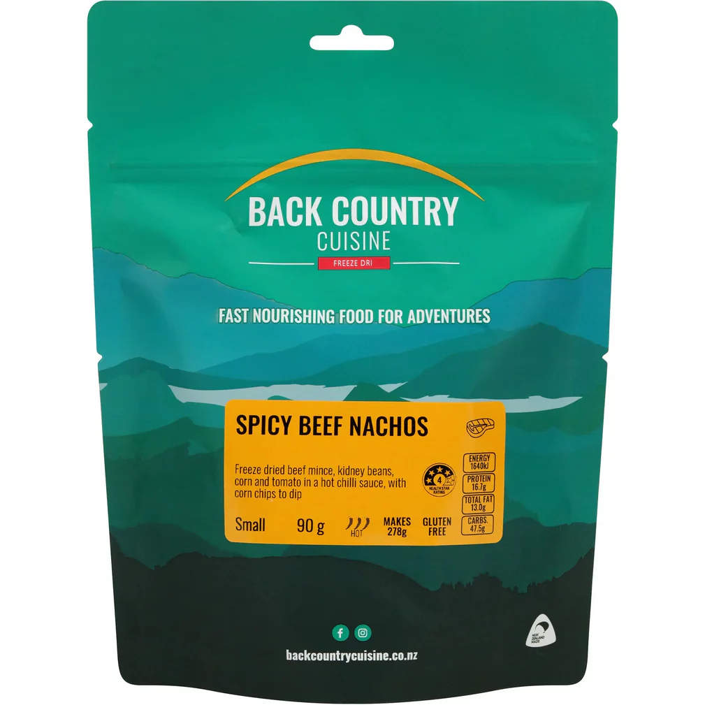 Back Country Spicy Freeze Dried Food - Beef Nachos - Gluten Free - Image 2