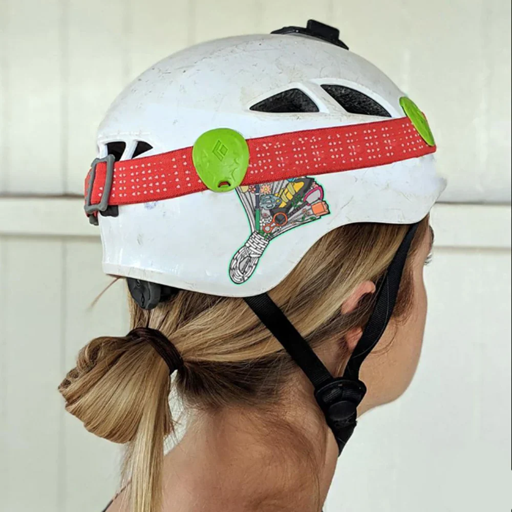 Climb Culture Gear Flowers Sticker - Image 2