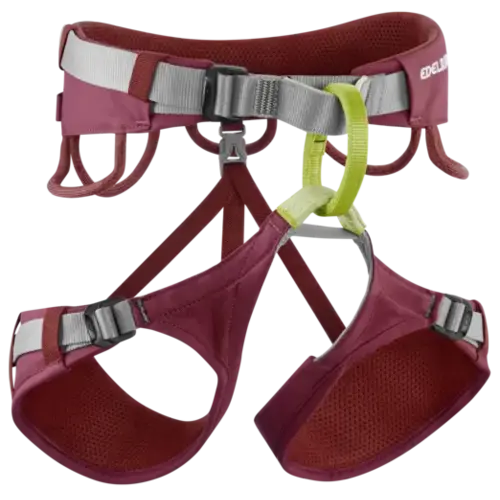 Edelrid Jayne IV Womens Climbing Harness - Rhubarb Red