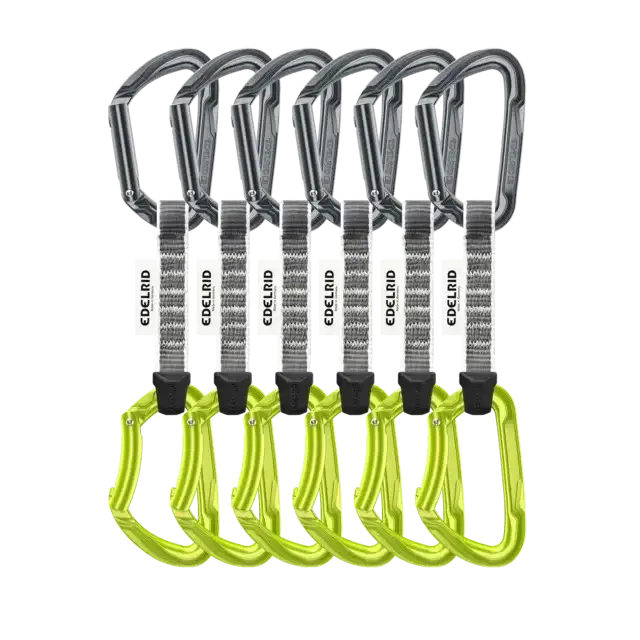 Edelrid Pure Set 10cm Quickdraw - 6 Pack