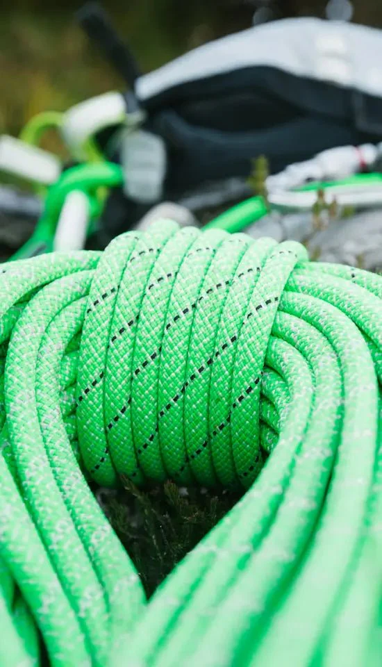 Edelrid Tommy Caldwell Eco Dry DT 9.6mm Dynamic Climbing Rope - 70m - Image 4