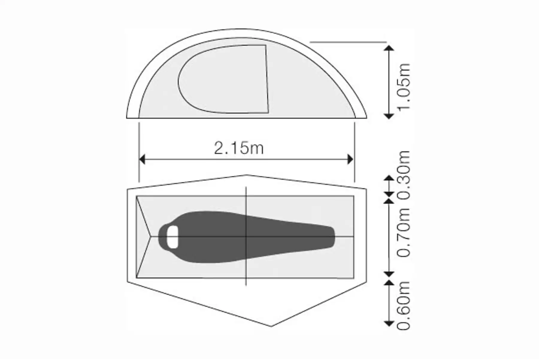 Exped Mira I HL 1 Person Tent - Image 2