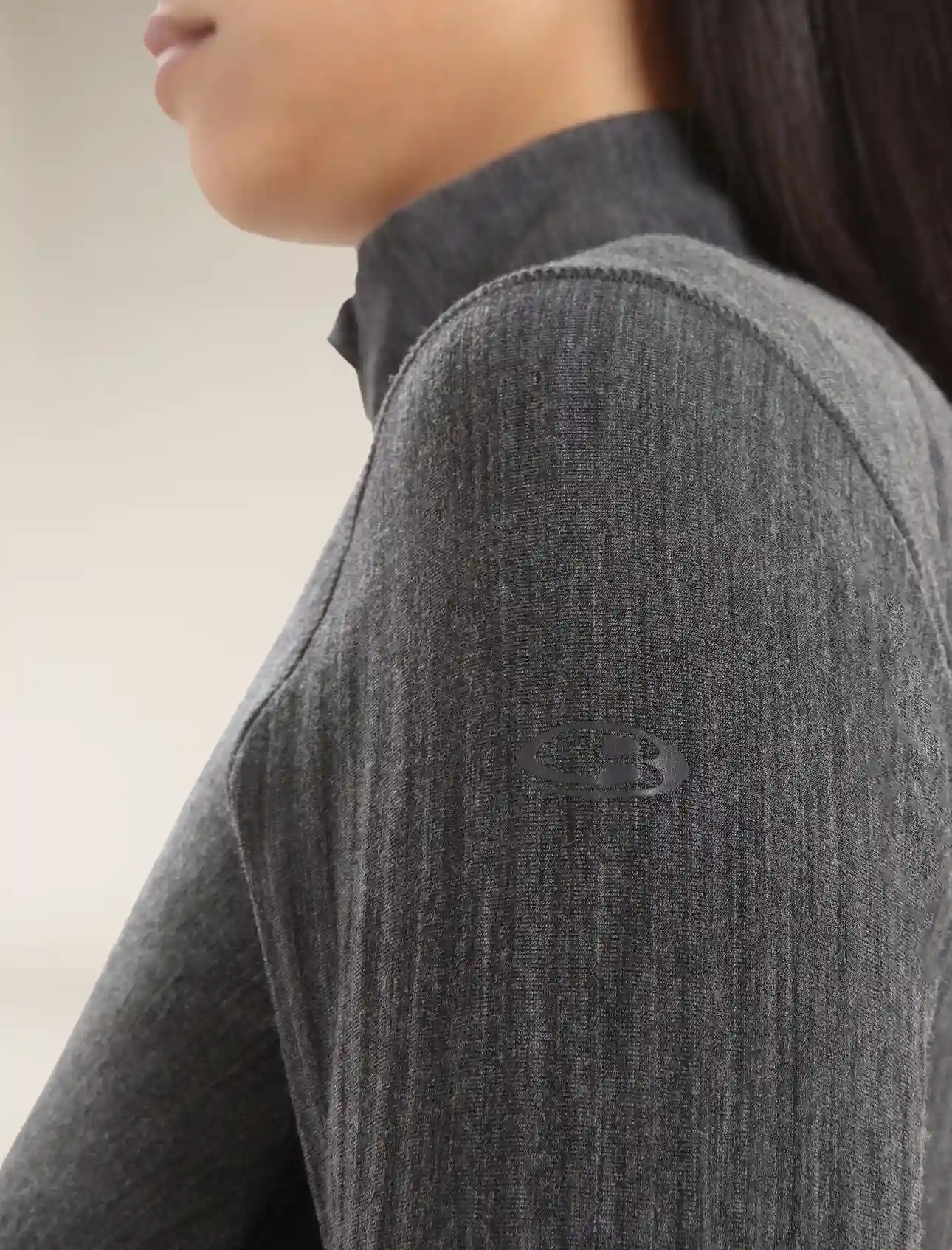 Icebreaker Descender Long Sleeve Zip Womens Jacket - Image 4