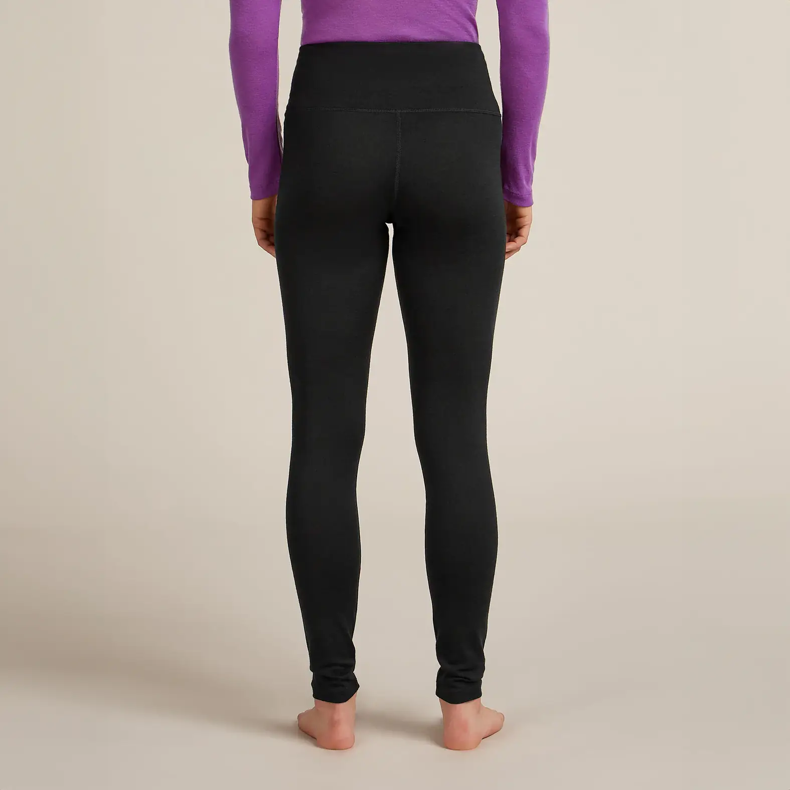 Icebreaker Merino 200 Oasis High Rise Womens Thermal Leggings - Image 2