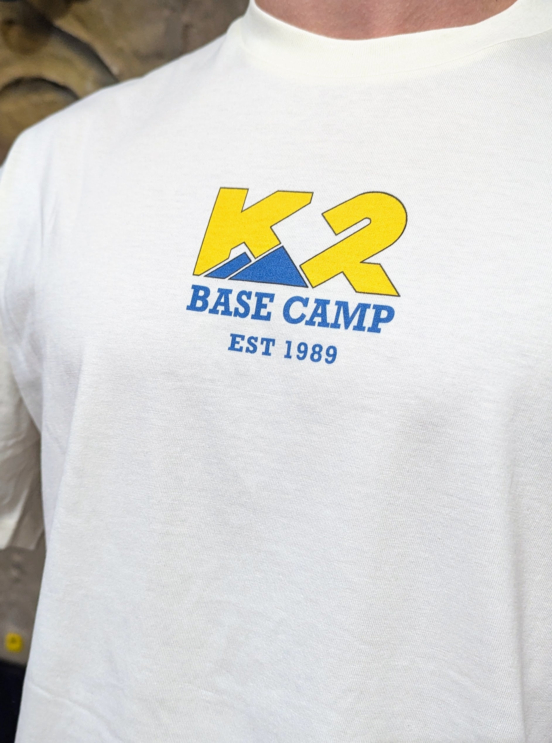 K2 BYO Adventure Oversized Tee - Ecru - Image 2