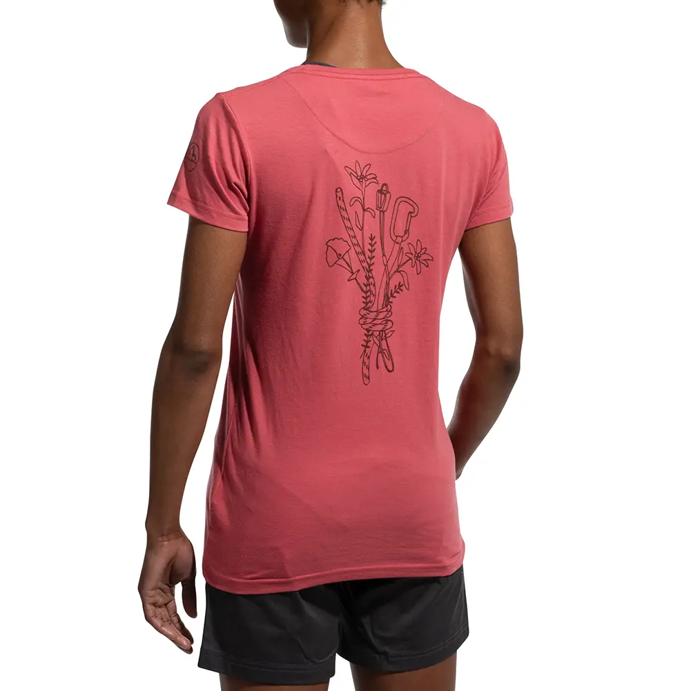 La Sportiva Climb Flower Womens T-Shirt - Image 2