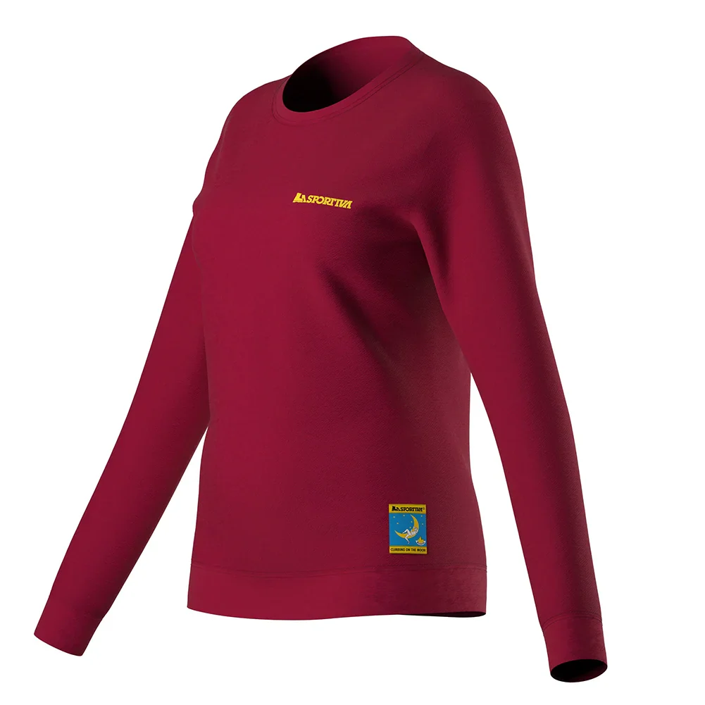 La Sportiva Climbing on the Moon Womens Sweatshirt - Image 4