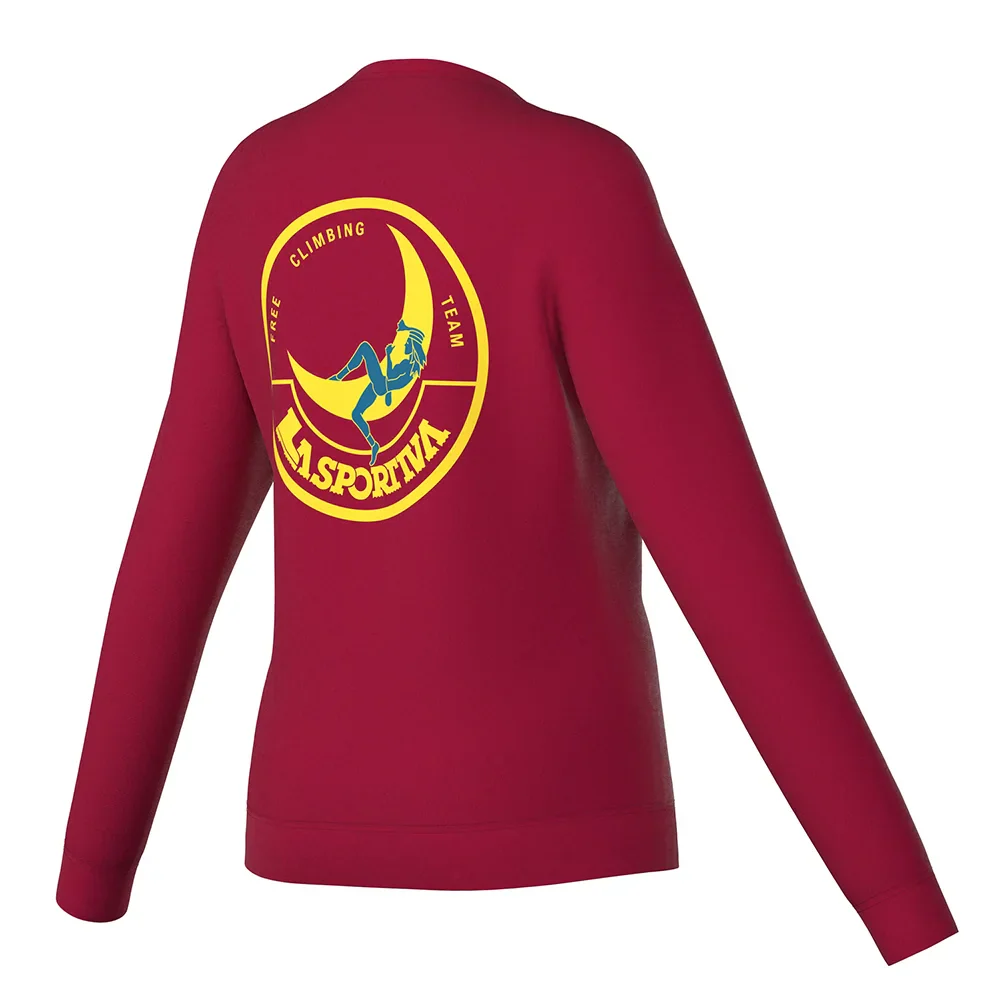 La Sportiva Climbing on the Moon Womens Sweatshirt - Image 5