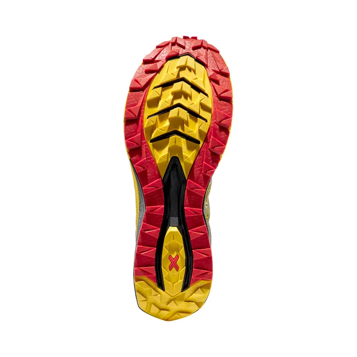 La Sportiva Jackal II Mens Trail Running Shoe - Black/Yellow - Clearance - Image 2