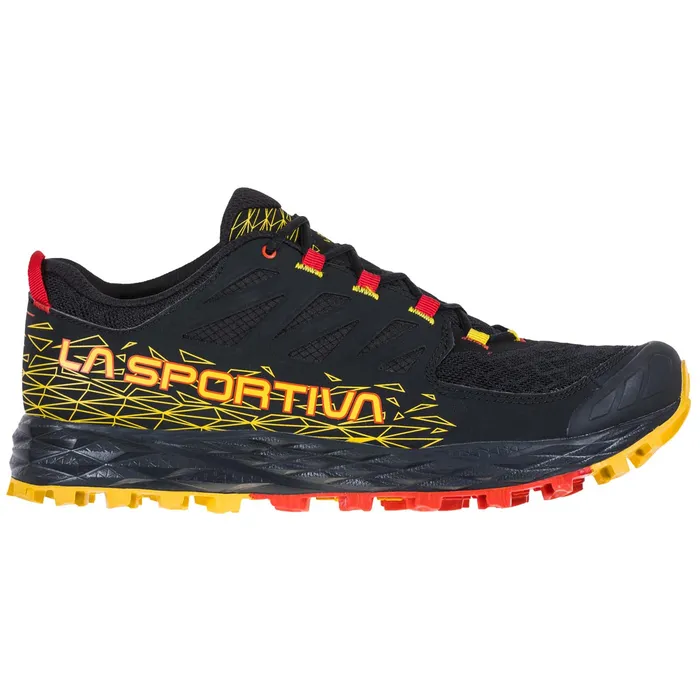 La Sportiva Lycan II Mens Mountain Running Shoe - Black/Yellow - Image 4