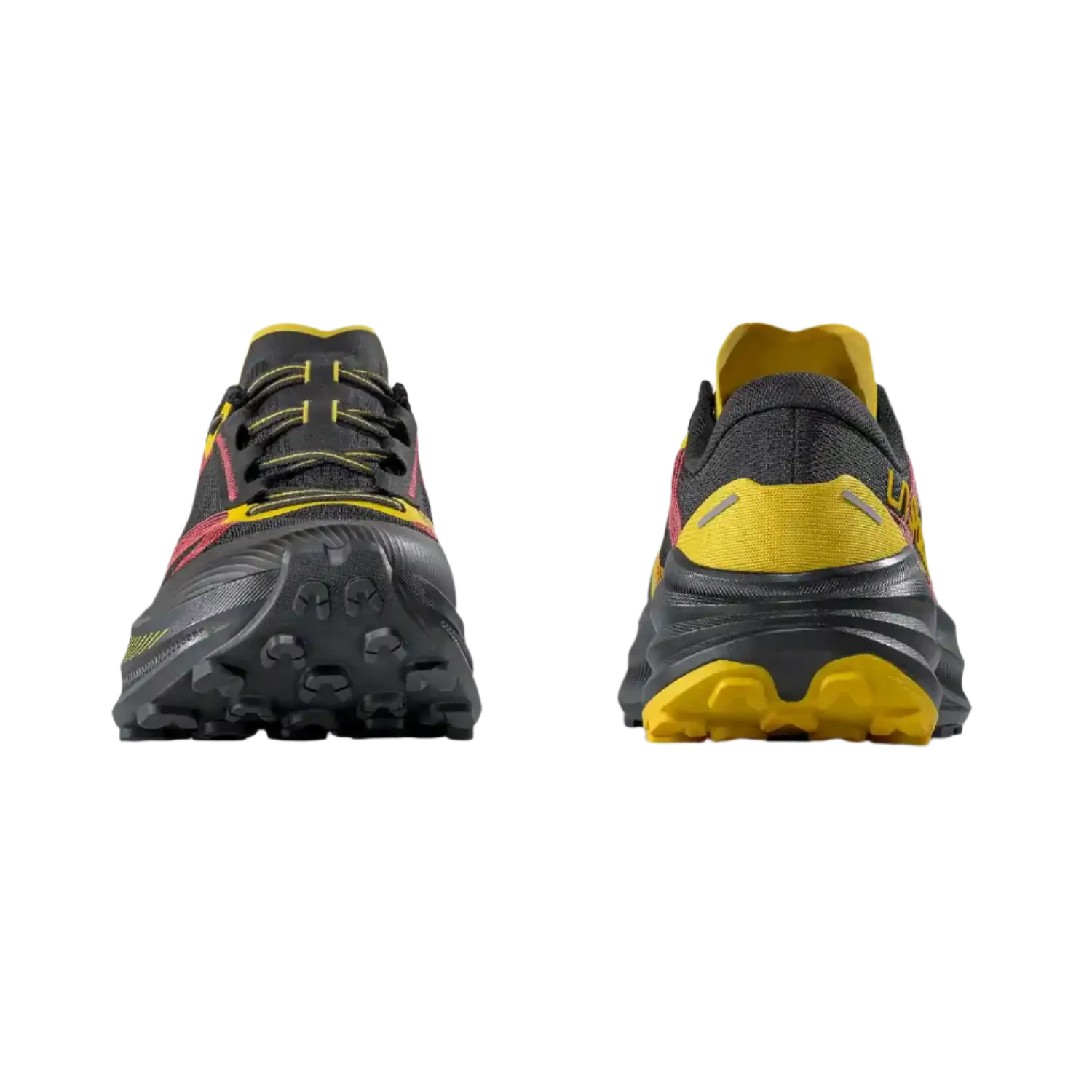 La Sportiva Prodigio Max Mens Trail Running Shoe - Black/Yellow - Image 4