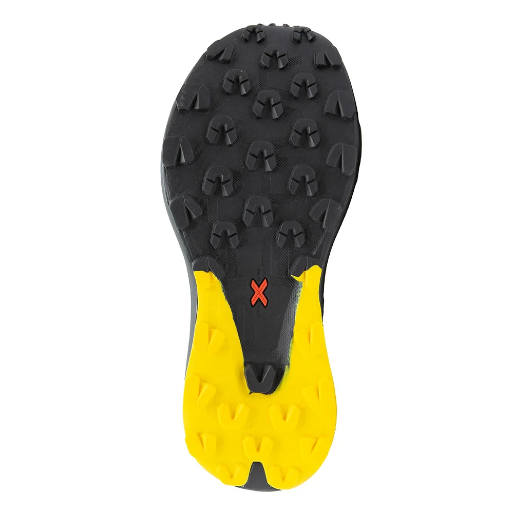 La Sportiva Prodigio Max Mens Trail Running Shoe - Black/Yellow - Image 5