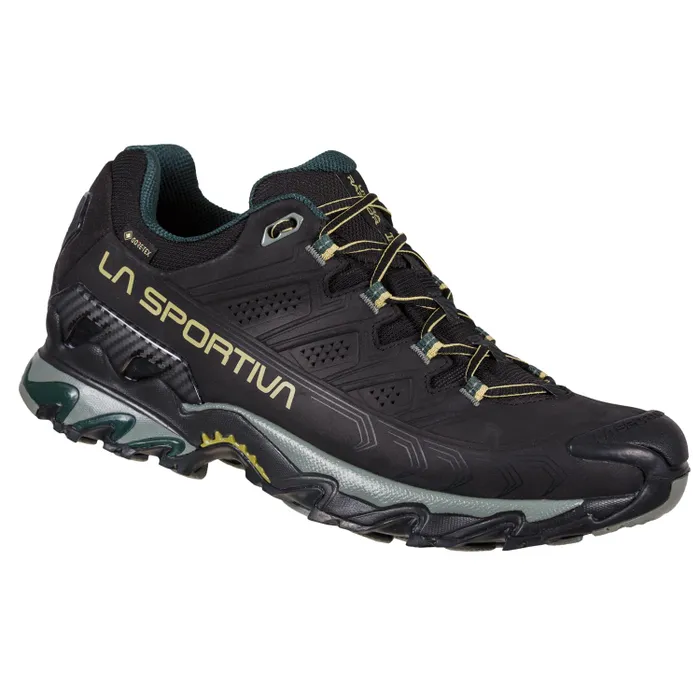La Sportiva Ultra Raptor II Leather Wide GTX Mens Hiking Shoe - Black/Cedar - Image 5