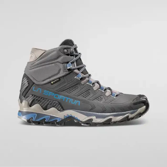 La Sportiva Ultra Raptor II Mid Leather GTX Womens Hiking Boot - Carbon/Atlantic - Image 2
