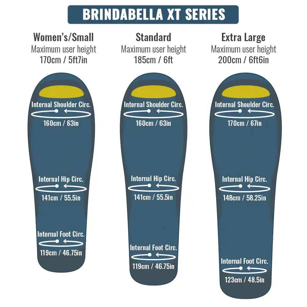 Mont Brindabella 700 XT GEN2 Sleeping Bag - Extra Large - Image 8