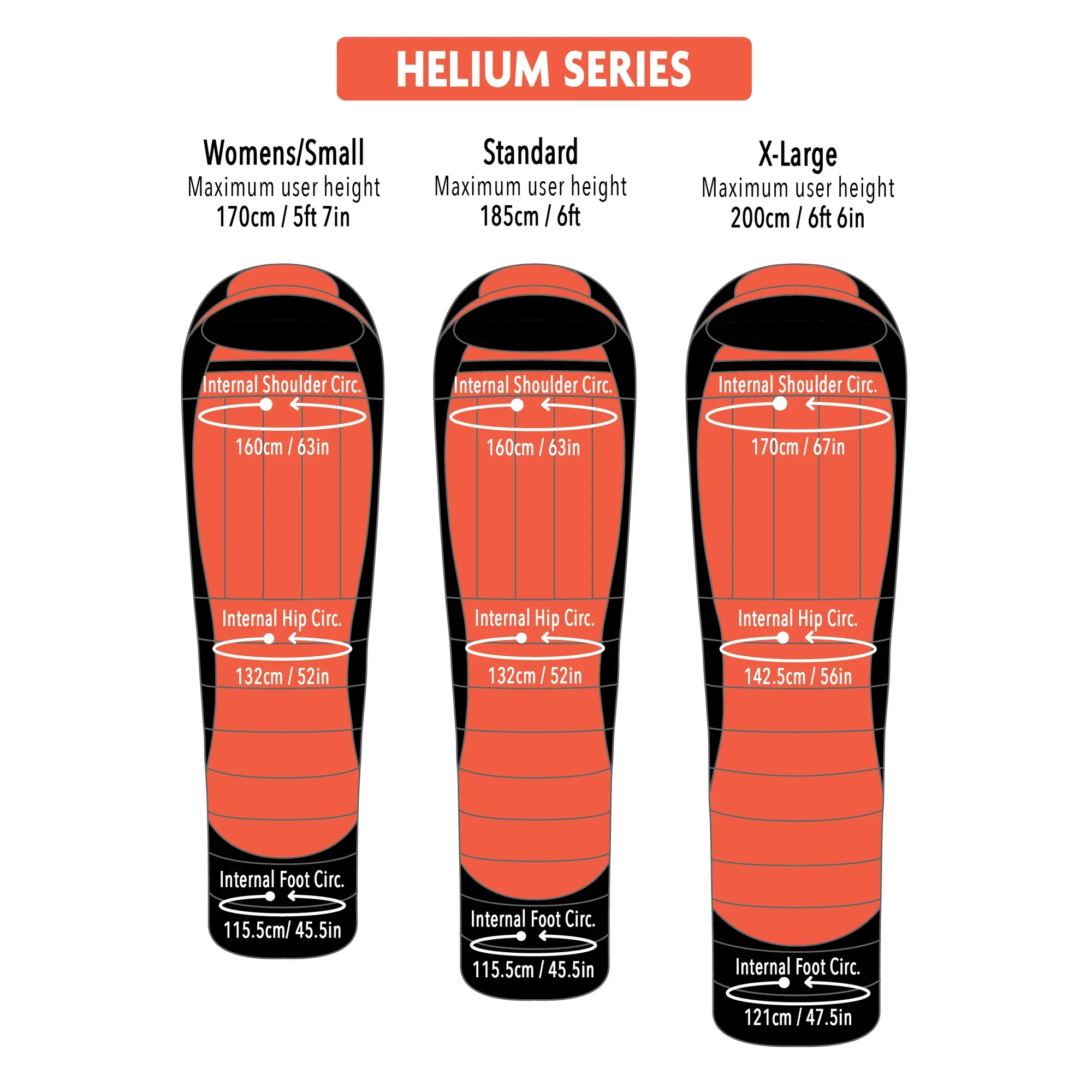 Mont Helium 600 Down Sleeping Bag - Vertical Baffles - Image 7