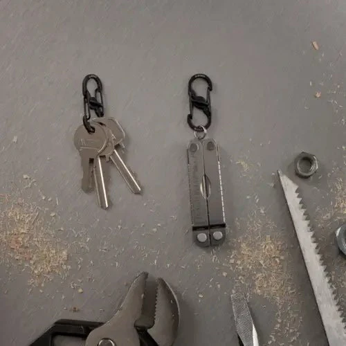 NiteIze S-Biner Stainless Steel Microlock Accessory Carabiner - 2 Pack - Image 3