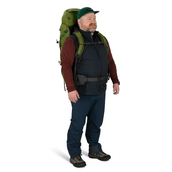 Osprey Aether Extended Fit 65 Litre Mens Plus-Sized Hiking Backpack - Image 2