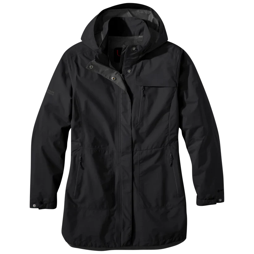 Outdoor Research Aspire Womens Waterproof Trench Jacket - Image 10