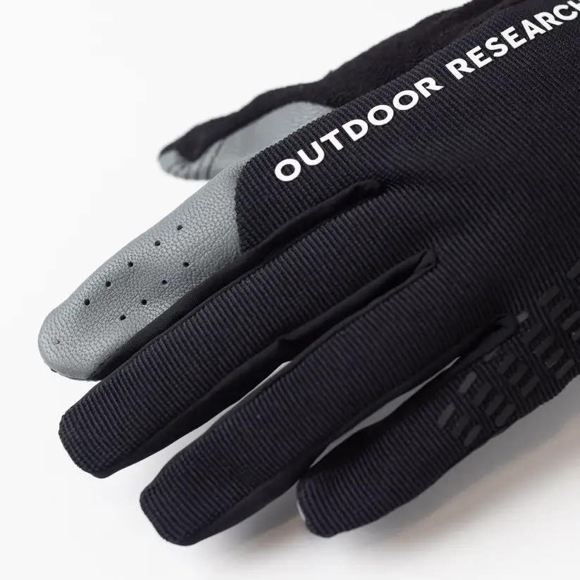 Outdoor Research Freewheel MTB Leather Palm Bike Gloves - Image 2