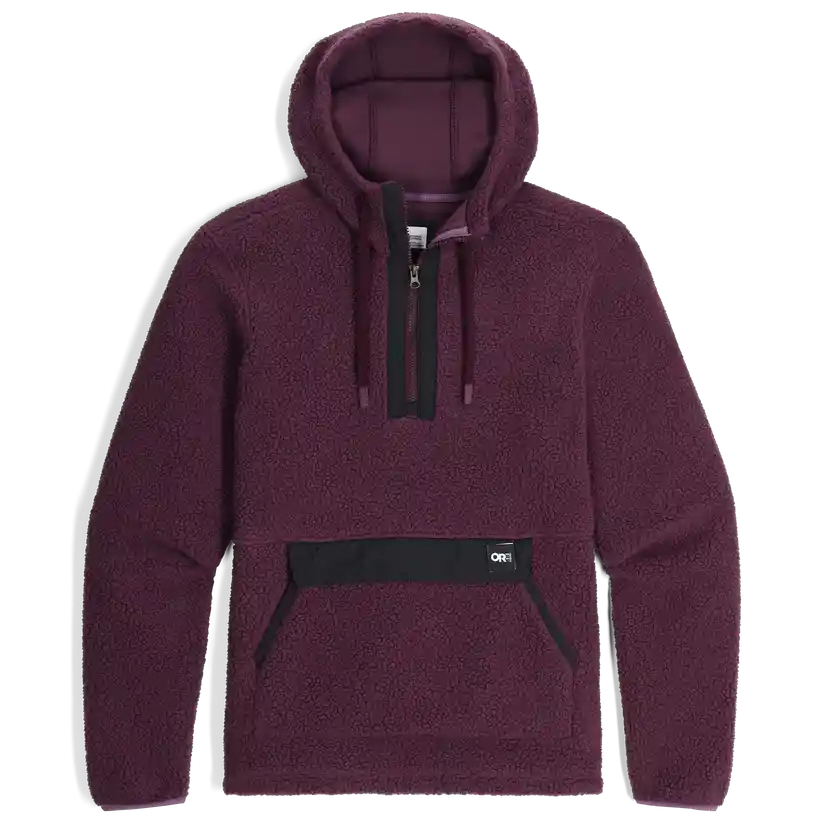Outdoor Research Grayland Mens Fleece Hooded Pullover Top - Image 5
