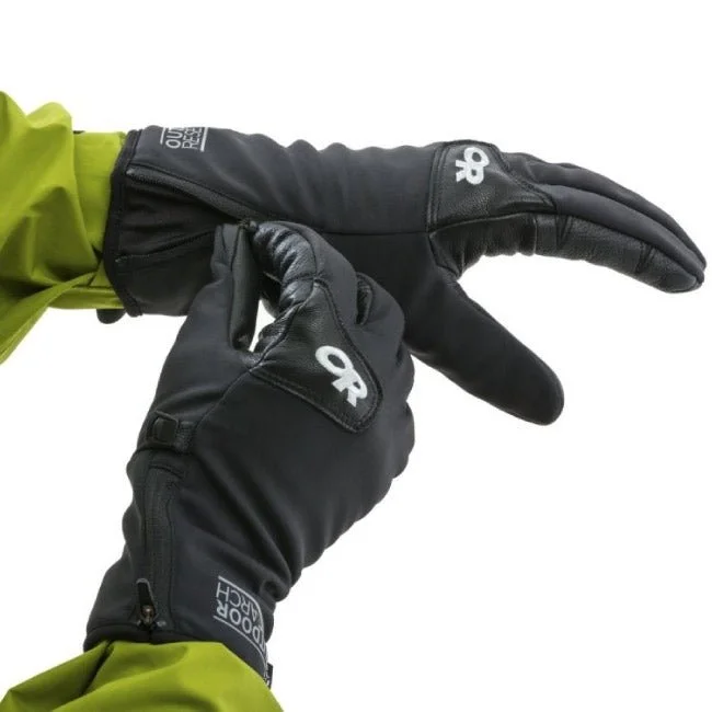 Outdoor Research Stormtracker Sensor Mens Gloves - Black - Image 2