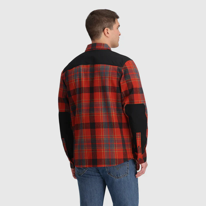 Outdoor Research Wallingford Mens Flannel Shirt Jacket - Image 2