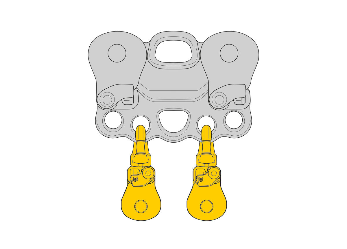 Petzl Spin S1 Open Pulley with Swivel - Image 6