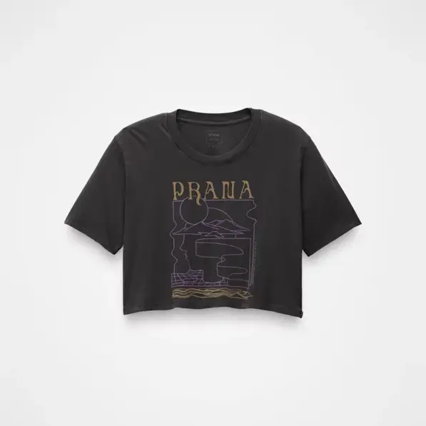 prAna Everyday VW Graphic Womens Crop T-Shirt - Image 6