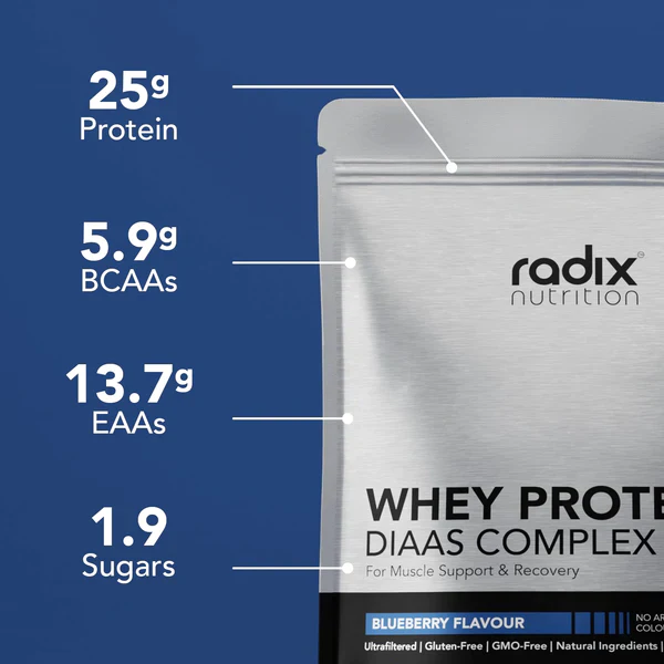 Radix Nutrition DIAAS Complex 1.61 Whey Protein Powder - 1kg - Image 13