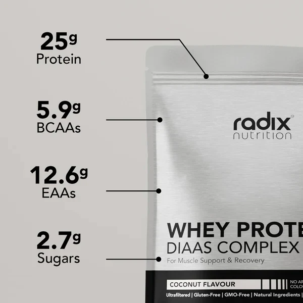 Radix Nutrition DIAAS Complex 1.61 Whey Protein Powder - 1kg - Image 15