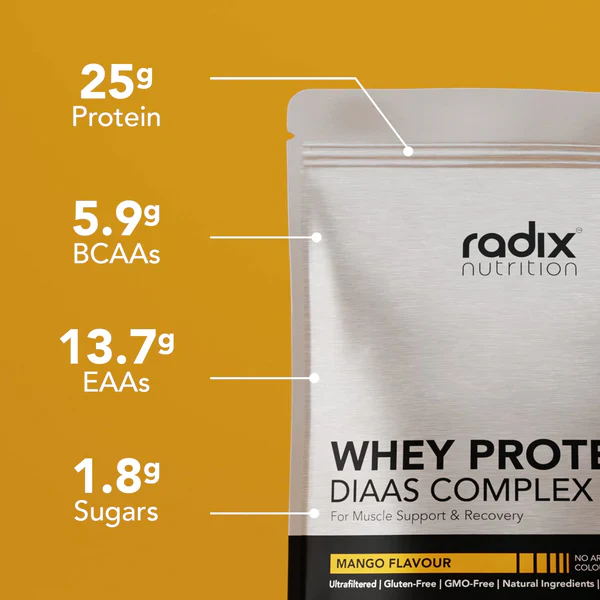 Radix Nutrition DIAAS Complex 1.61 Whey Protein Powder - 1kg - Image 16