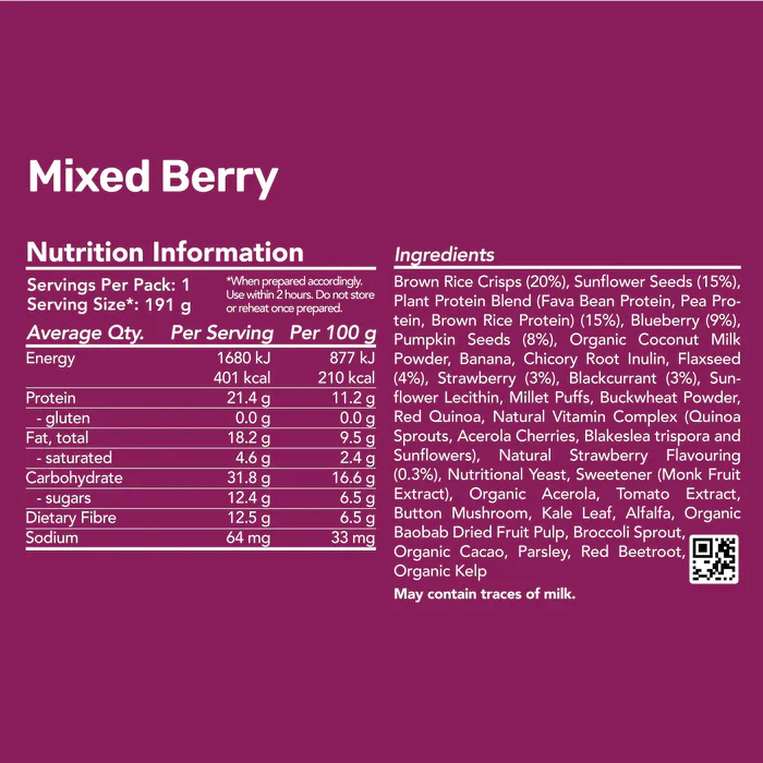 Radix Nutrition Original Breakfast - 400Kcal - Image 10