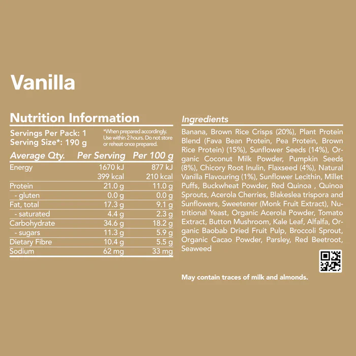 Radix Nutrition Original Breakfast - 400Kcal - Image 14