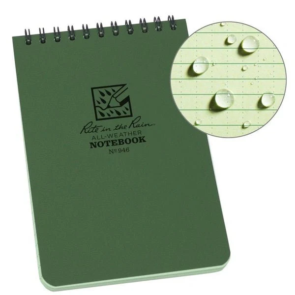 Rite in the Rain Polydura Waterproof Spiral Notebook - 4 x 6 - Image 5