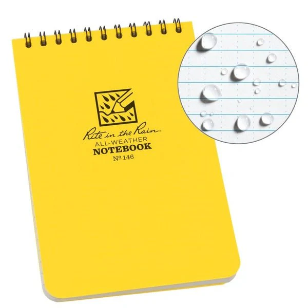 Rite in the Rain Polydura Waterproof Spiral Notebook - 4 x 6 - Image 7