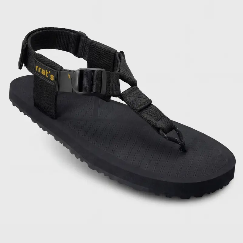 RRATs Y-Gravel Sandal - Black