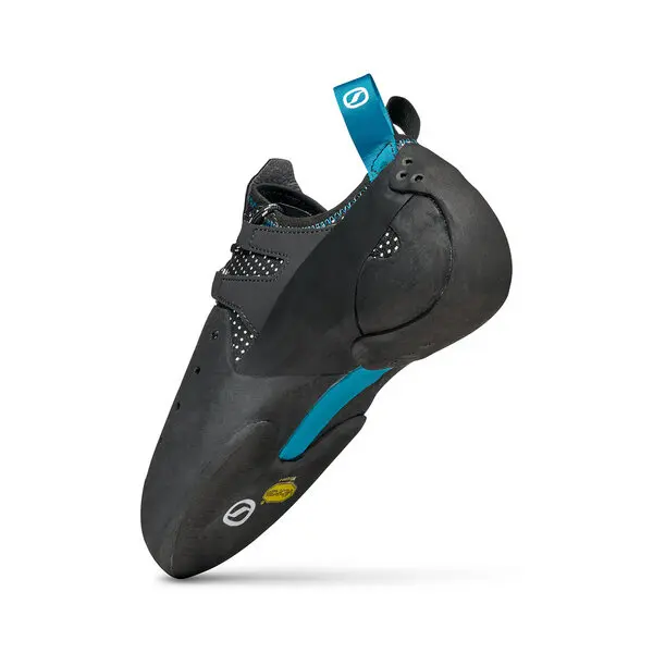 Scarpa Chimera Climbing Shoe - Black/White/Azure - Image 5