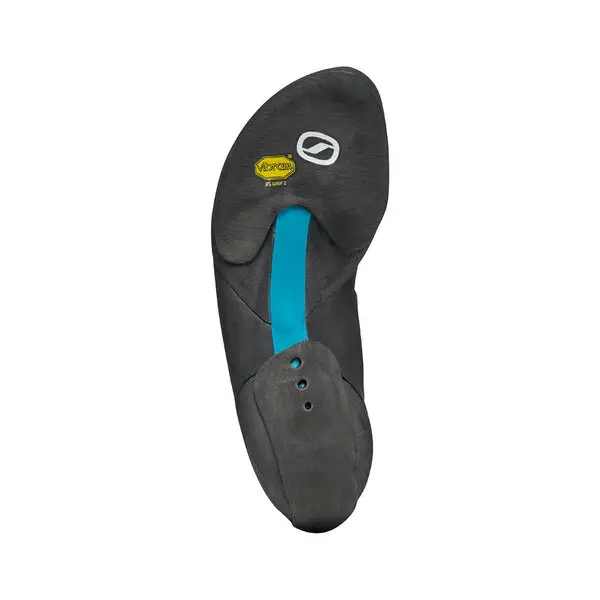 Scarpa Chimera Climbing Shoe - Black/White/Azure - Image 7