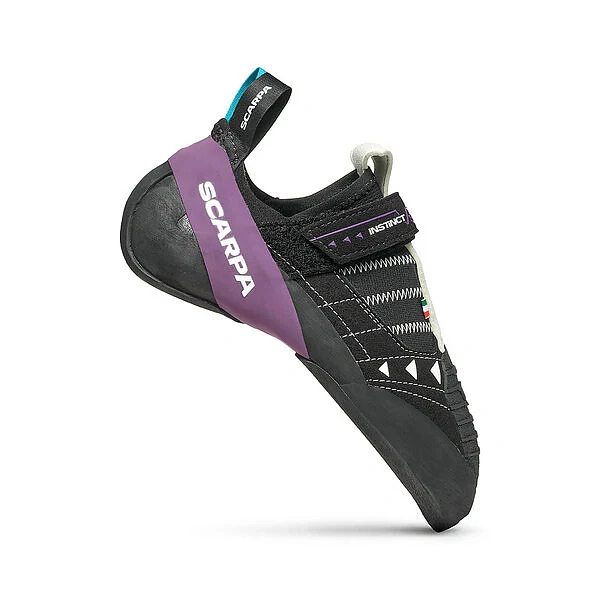 Scarpa Instinct VSR LV Climbing Shoe - Black/Violet/Milk - Image 2