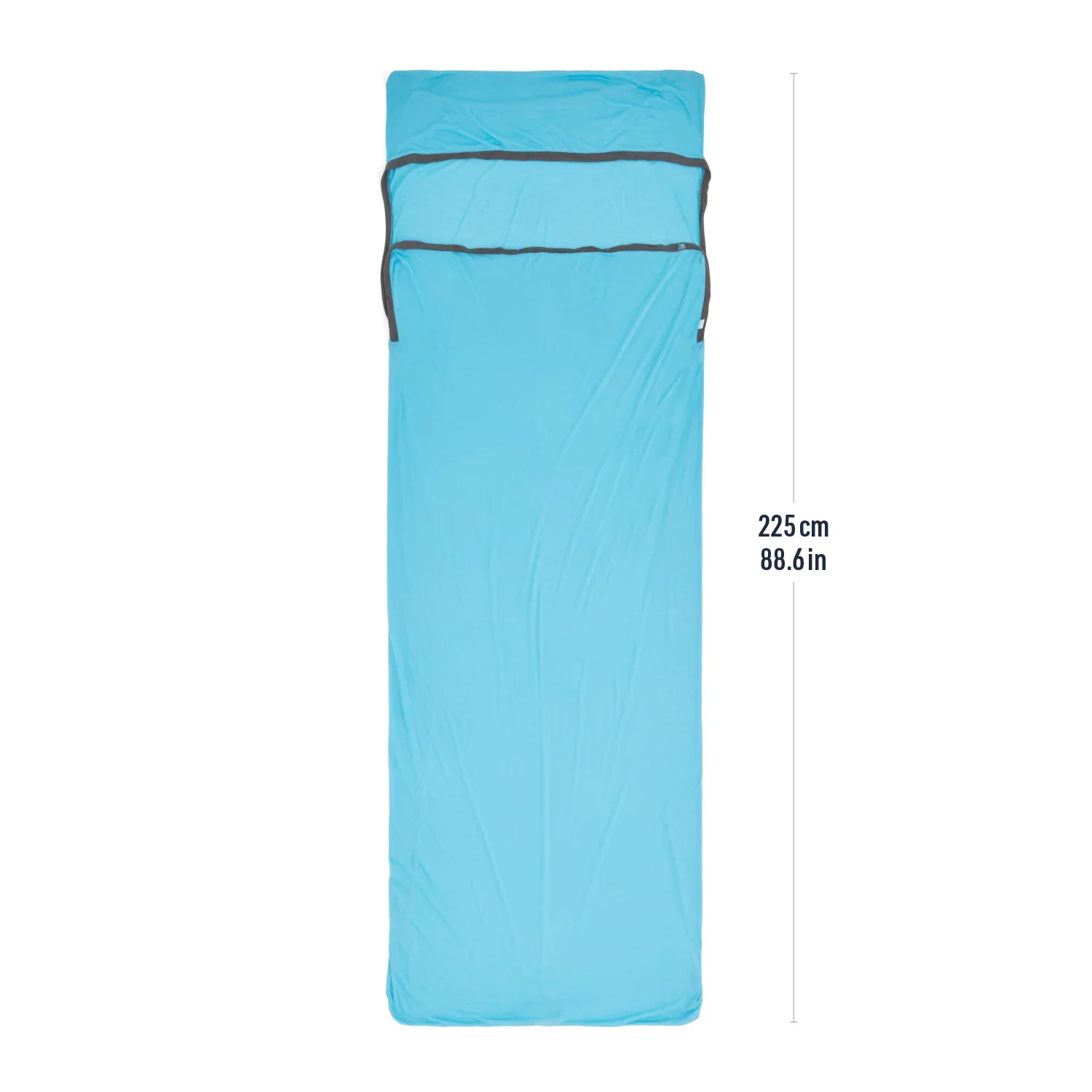 Sea to Summit Breeze Sleeping Bag Liner - Rectangular with Pillow Sleeve - Image 2