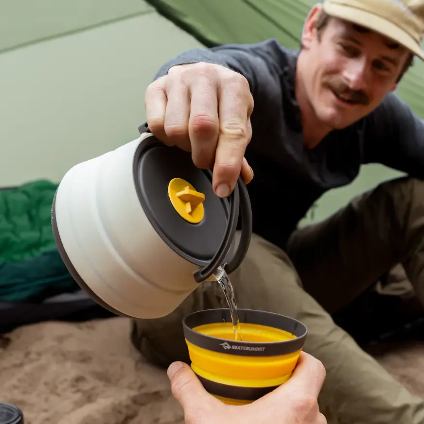Sea to Summit Frontier Ultralight Collapsible Kettle Cook Set (3 Piece) - Image 5
