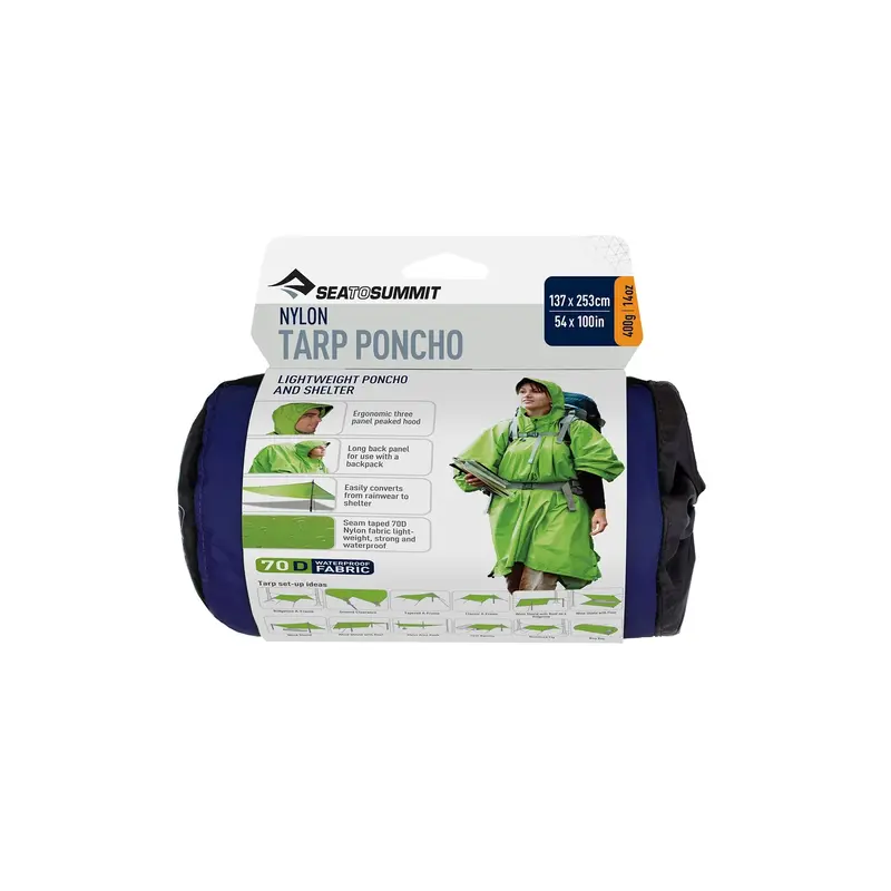Sea to Summit Nylon 70D Tarp Poncho - Image 3