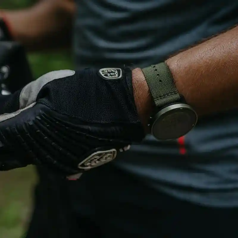 Suunto 22mm Textile Strap M+L - Forest - Image 2