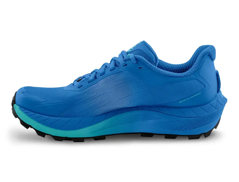 Topo Mountain Racer 4 Womens Trail Running Shoe - Blue - Image 5